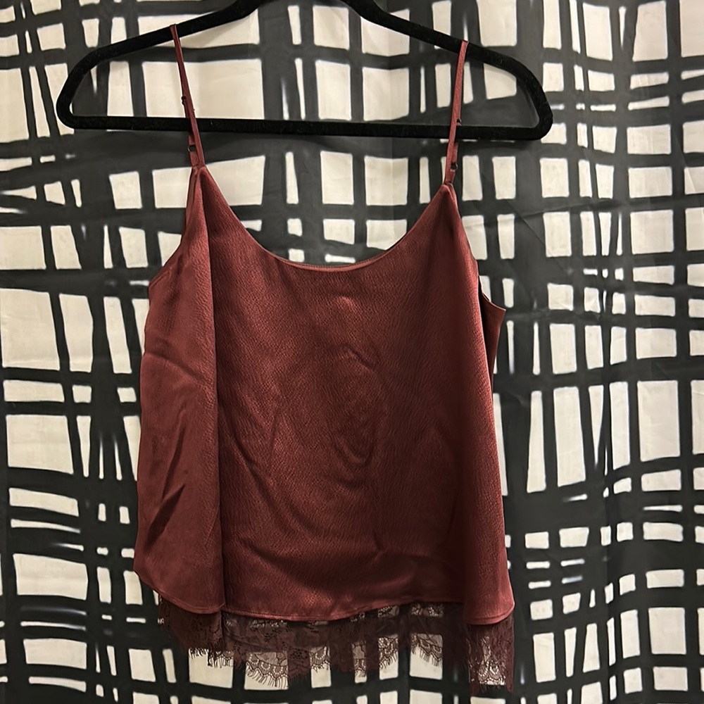 T Tahari Silk Camisole Tank